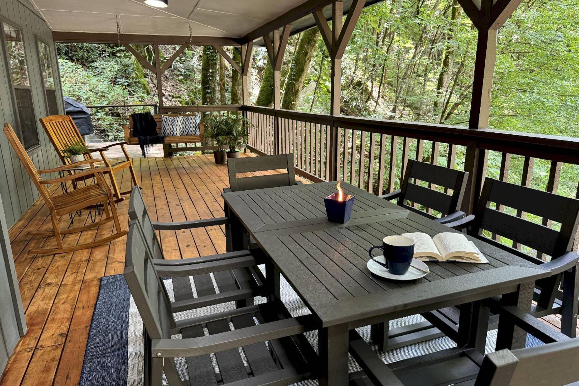 Waterfall Cabin McCookville Dış mekan fotoğraf